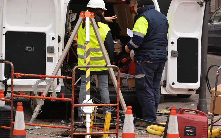 camion d'assainissement Paris 14